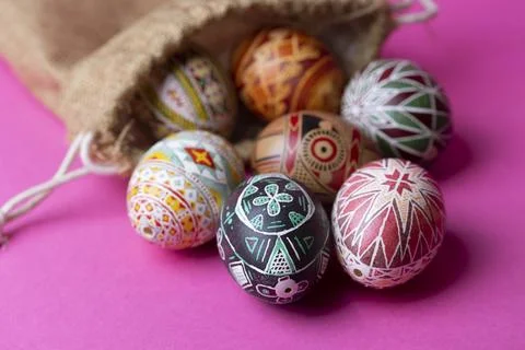 Happy easter card Stock Photos