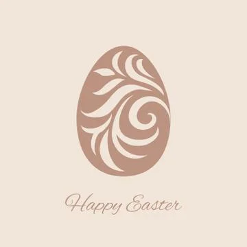 Happy easter cards illustration Stock Illustration