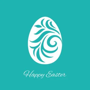 Happy easter cards illustration Stock Illustration