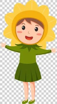 Happy Easter cartoon character icon Stock Illustration