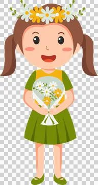 Happy Easter cartoon character icon Stock Illustration