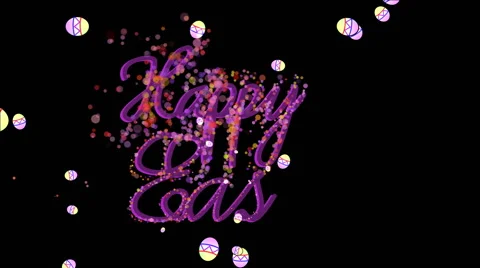 Happy Easter Celebration Stock Footage 61363297