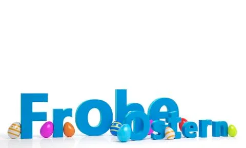 Happy easter with colored egg - Illustration 库存插图