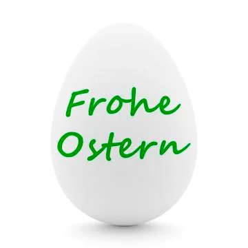 Happy easter with colored egg - Illustration Stock Illustration