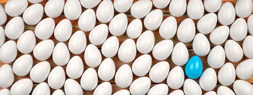 Happy easter with colored egg - Illustration Stock Illustration
