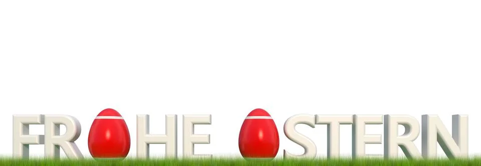 Happy easter with colored egg - Illustration Stock Illustration