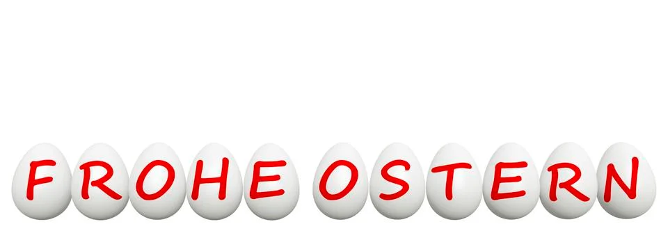 Happy easter with colored egg - Illustration Stock Illustration