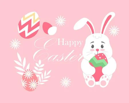 Happy Easter concept Stock Illustration