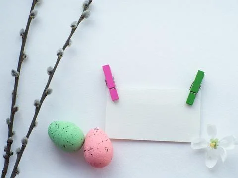 Happy Easter concept Stock Photos