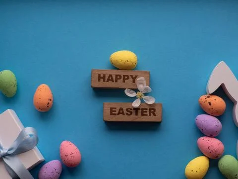 Happy Easter concept Stock Photos