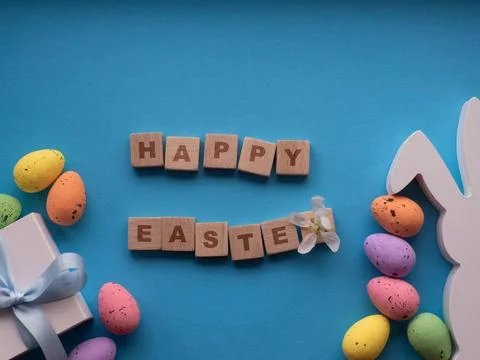Happy Easter concept Stock Photos
