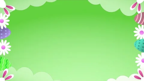 Happy easter day background Stock Footage 301672965