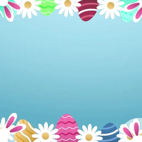 Happy easter day background Stock Footage 301673017