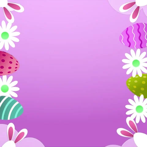 Happy easter day background Stock Footage 301673086