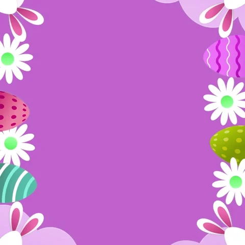 Happy easter day background Stock Footage 301673087
