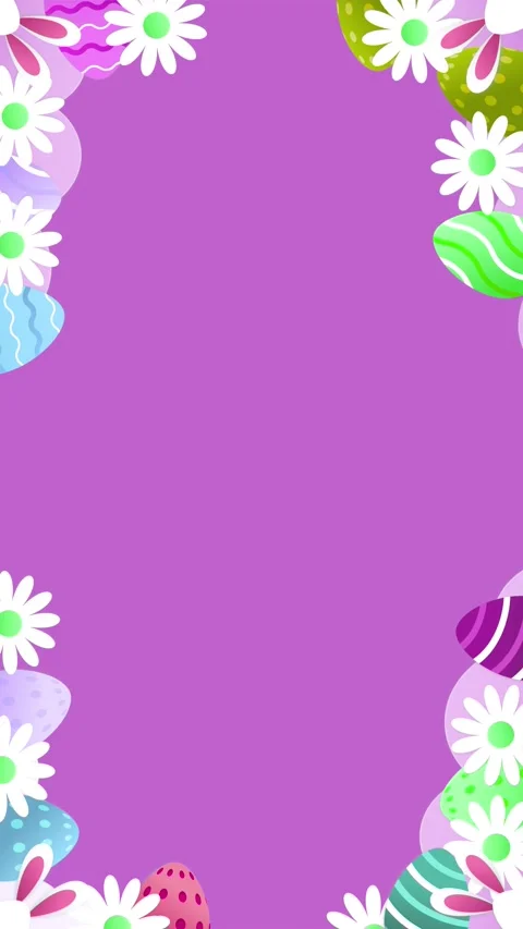 Happy easter day background Stock Footage 301673503