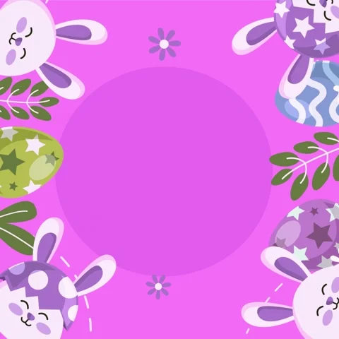 Happy Easter day bunny holiday Stock Footage 303825611