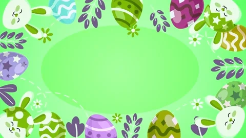 Happy Easter day bunny holiday Stock Footage 303826250