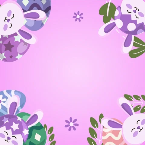 Happy Easter day bunny holiday Stock Footage 303827075