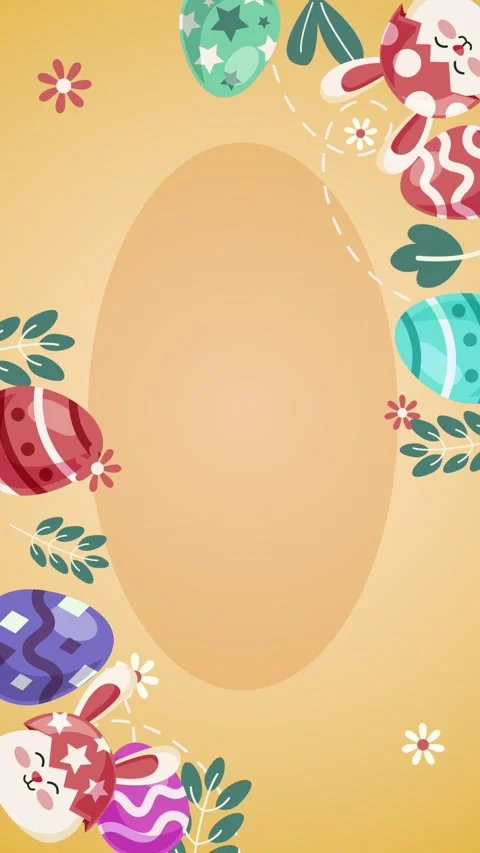 Happy Easter day bunny holiday Stock Footage 303827178