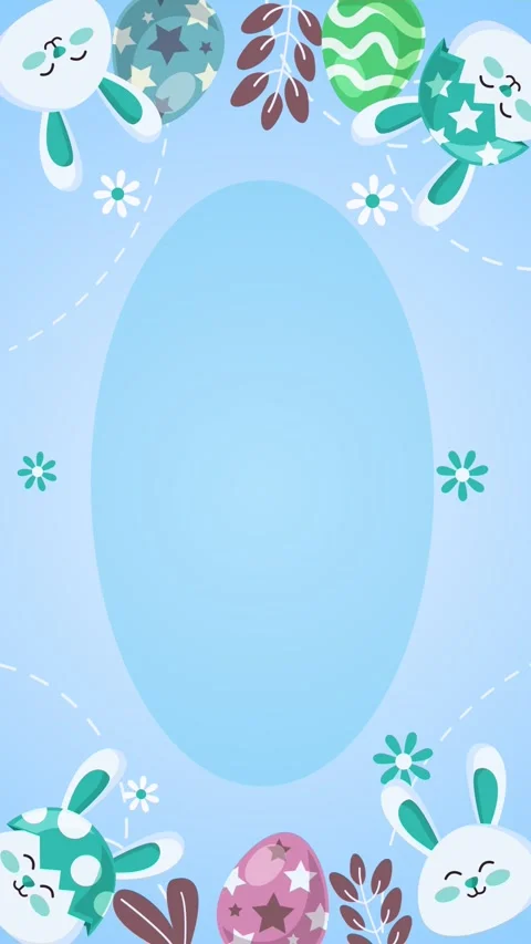 Happy Easter day bunny holiday Stock Footage 303827313