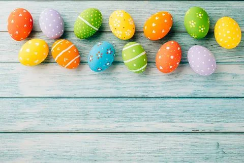 Happy Easter Day Concept Stock Photos