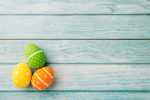Happy Easter Day Concept Stock Photos