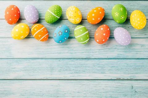 Happy Easter Day Concept 库存照片