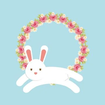 Happy easter day design Stock Illustration