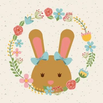 Happy easter day design Stock Illustration