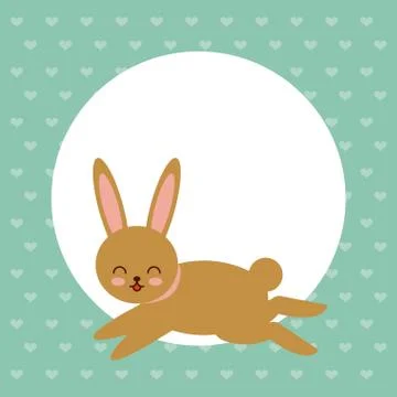 Happy easter day design Illustrazione stock