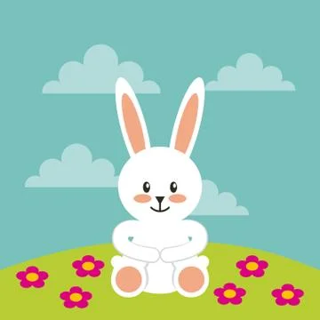 Happy easter day design 스톡 일러스트