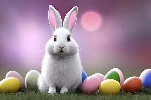 Happy Easter Day Stock Illustration