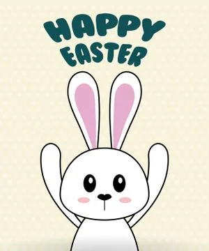 Happy Easter design イラスト素材
