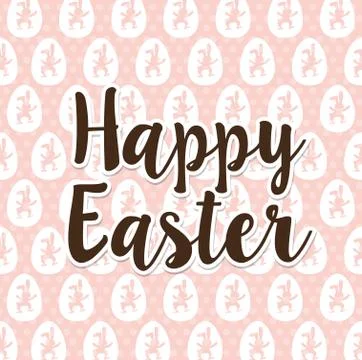 Happy Easter design イラスト素材