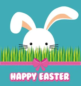 Happy Easter design イラスト素材