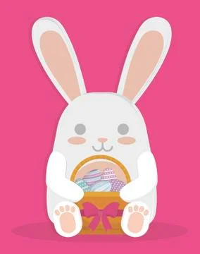 Happy easter design Stock Illustration