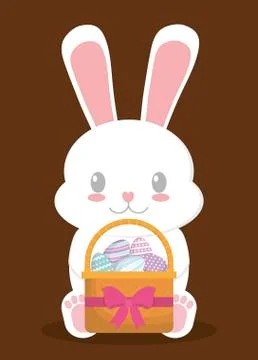Happy easter design Stock Illustration