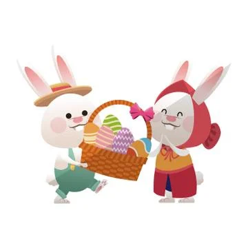 Happy easter design Stock Illustration
