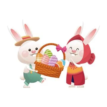 Happy easter design Stock Illustration