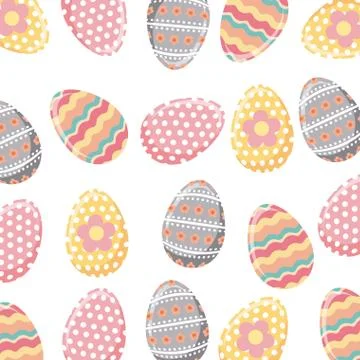 Happy easter design Stock Illustration
