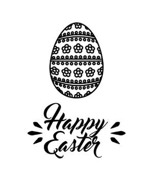 Happy easter design Illustrazione stock