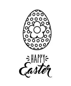 Happy easter design Illustrazione stock