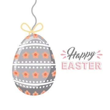 Happy easter design Illustrazione stock