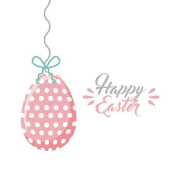 Happy easter design Illustrazione stock