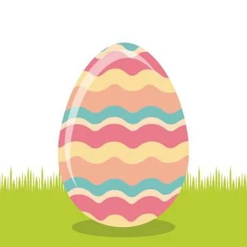 Happy easter design Illustrazione stock
