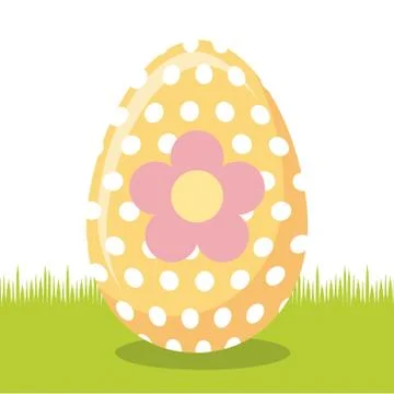 Happy easter design Illustrazione stock