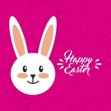 Happy easter design Illustrazione stock