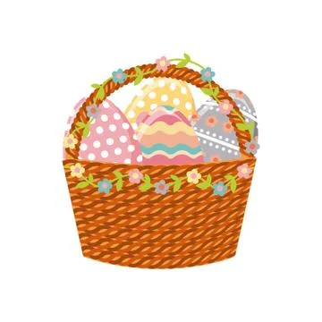 Happy easter design 스톡 일러스트
