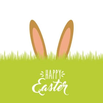 Happy easter design 스톡 일러스트